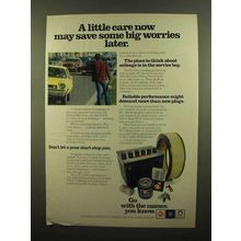 1977 AC-Delco Parts Ad - A Little Car Now Save Worries