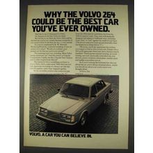1978 Volvo 264 Car Ad - Best You've Ever Owned