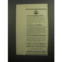 1951 Columbia University Press Ad - The Columbia Encyclopedia