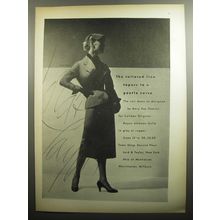 1951 Lord & Taylor Ad - Suit Dress by Mary Kay Dodson for Colleeen Original