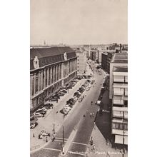 Rotterdam Meent 1950s Aerial Real Photo Dutch Postcard