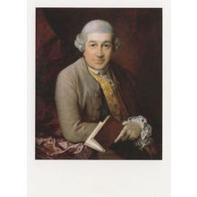 David Garrick Gainsborough London Portrait Gallery Painting Postcard