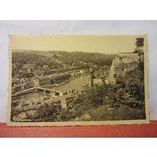 DINANT, BELGIUM used vintage postcard 1957 postmark #