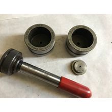 STRIPPIT .0800" + .006 CLR RD,ROUND PUNCH & DIE SET 0048532-000, 0.080 RD,EQ