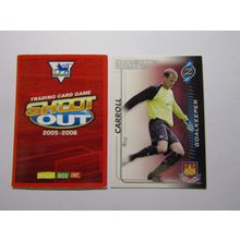 Roy Carroll - West Ham - Shoot Out 2005 2006 Magic Box Football Card (EF1)