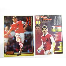 8. Tony Adams - Arsenal - Merlin Ultimate P.L 1995/96 Football Card (ef1)