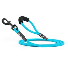 Round Nylon Leash W1/3" L72" Dogline Blue