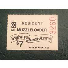 ICOLLECTZONE US Maine 1988 Muzzleloader Resident Stamp VF NH
