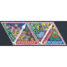 Christmas: Pair - Netherlands 1993 - FH - MiNr 1496/7