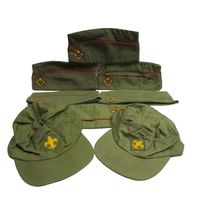 Lot of 8 Vintage Boy Scout America Hats Ball Caps.