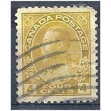 Canada 1902 SG249 4c Olive-Yellow Good Used .