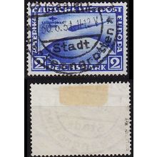 GERMANY REICH [1930] MiNr 0438 Y ( O/used ) [01] Flugzeug