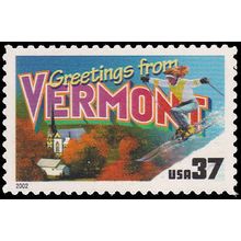 3740 37c Vermont Fine MNH V2846