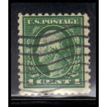 Used 462 1c George Washington Barely Clears K3520