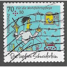 GER 2019 €0.70 + 0.30 (S/A) 'BRAVE LITTLE TAYLOR' FINE USED (EBID77-039)