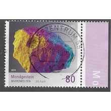 GER 2019 €0.80 'MICROWORLD - MOON ROCK' FINE USED (EBID77-054)