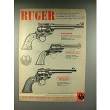 1958 Ruger Blackhawk, Bearcat, Single-Six Revolver Ad
