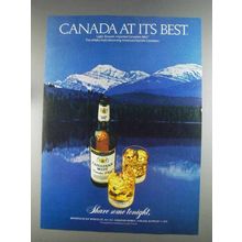 1980 Canadian Mist Whisky Ad - Canada At Its Best