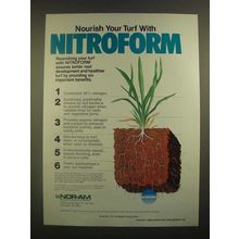 1988 Nor-Am Nitroform Ad - Nourish Your Turf