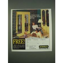 1989 Stanley Door Ad - A Stanley door makes house better