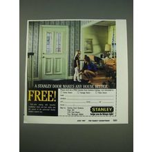 1989 Stanley Door Ad - A Stanley door makes any house better