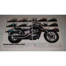 1991 Honda Shadow 1100 Motorcycle Ad - Choice