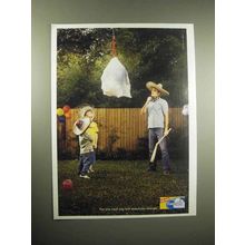 2005 Glad ForceFlex Trash Bag Ad - Stretchable Strength