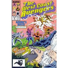 West Coast Avengers (Vol 1) # 031 VFN- AMERICAN COMICS