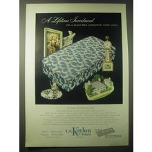 1948 U.S. Koylon Foam Ad - A lifetime investment for a family who appreciates
