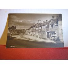 THE VILLAGE, LACOCK, WILTSHIRE. unused postcard RP by W A Call (B) #