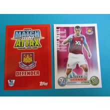 Lucas Neill - West Ham United - Match Attax 2007/08 Football Card