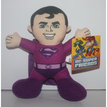 Toy Factory DC Super Friends Purple Superman Plush with Tag