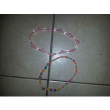 2 x beaded girls necklace