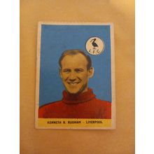 1958 A&BC FOOTBALLERS 2ND SERIES KENNETH R RUDHAM LIVERPOOL TRIMMED 86