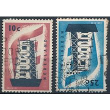 EUROPA - Netherlands 1956 - FH - MiNr 683/4 (B)