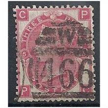 1868 SG103 3d Rose Plate 5 Good Used Good Colour "PC" ...