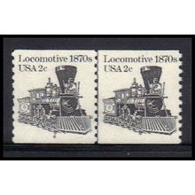 1897A 2c Locomotive Very Fine MNH Dry Gum CNP Left 8 KA9272