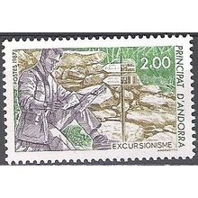 Andorre Français 1987 Michel 385 Neuf ** Cote (2008) 1.30 € Tourisme randonnée