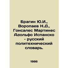 Yu.I. Bragin, N.D. Voropaev, Gonzalez Martinez Adolfo Spanish-Russian Polytech