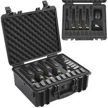 Hard Pistol Cases with Pre-cut PU Foam, Waterproof & Dustproof Hard Gun Case...