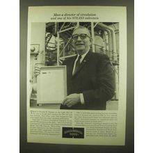 1965 Hammermill Bond Paper Ad - Director of Circulation