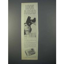 1966 Tampax Tampons Ad - Look Ahead