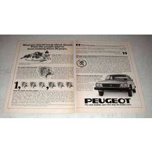 1978 Peugeot 504D Car Ad - Know About Diesels