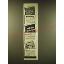 1951 Harcourt, Brace and Company Ad - The Life Of John Maynard Keynes