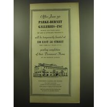 1949 Parke-Bernet Galleries Ad - After June 30