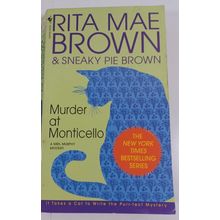 murder at monticello by riga mae brown 1994 paperback good