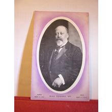 HIS MAJESTY KING EDWARD VII unused antique postcard c.1911 =