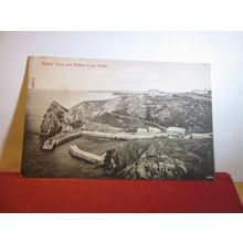 MULLION COVE & MULLION COVE HOTEL, CORNWALL unused antique postcard =