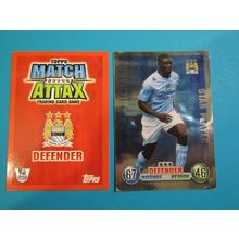 Micah Richards - Star Player Manchester City - Match Attax 2007/08 Football Card