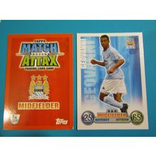 GEOVANNI - Manchester City - Match Attax 2007/08 Football Card